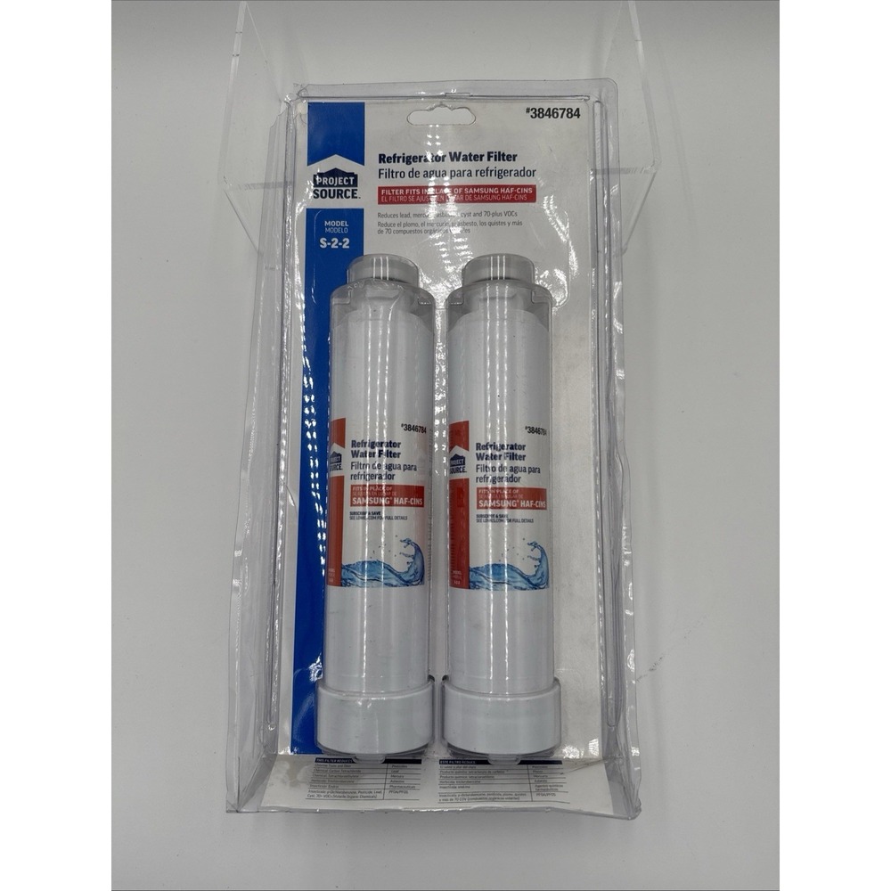 Protect Source Refrigerator Water Filters #3846784 - NIB 2‎ Pack NEW